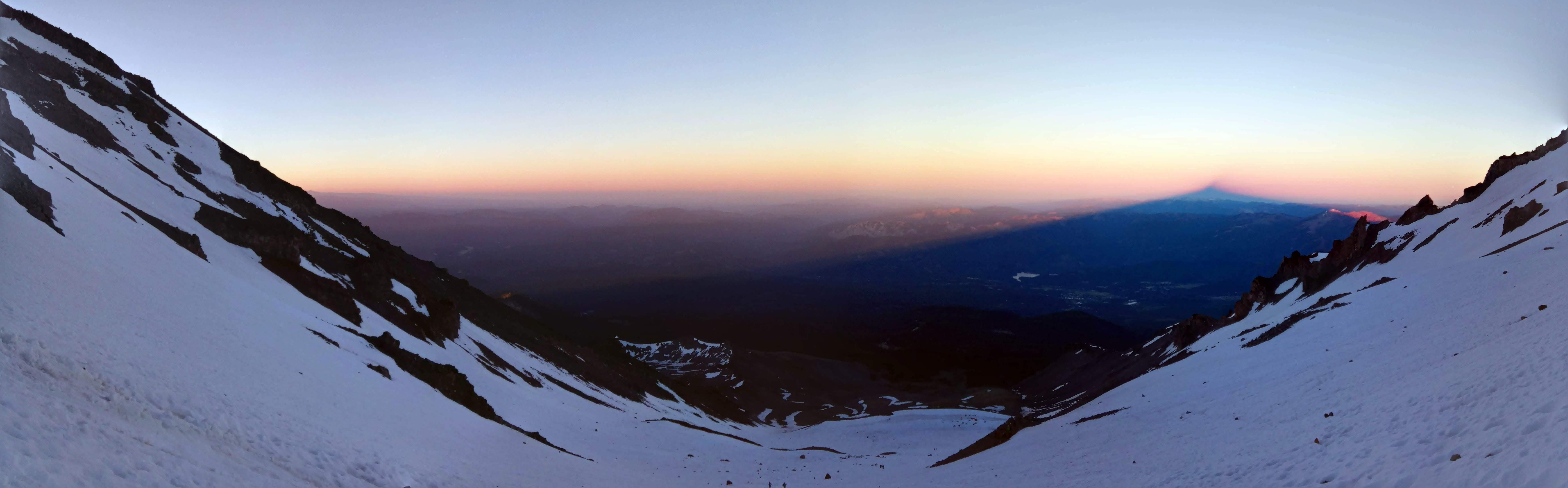 Wanted to get above Red Banks before sun starts to melt the snow