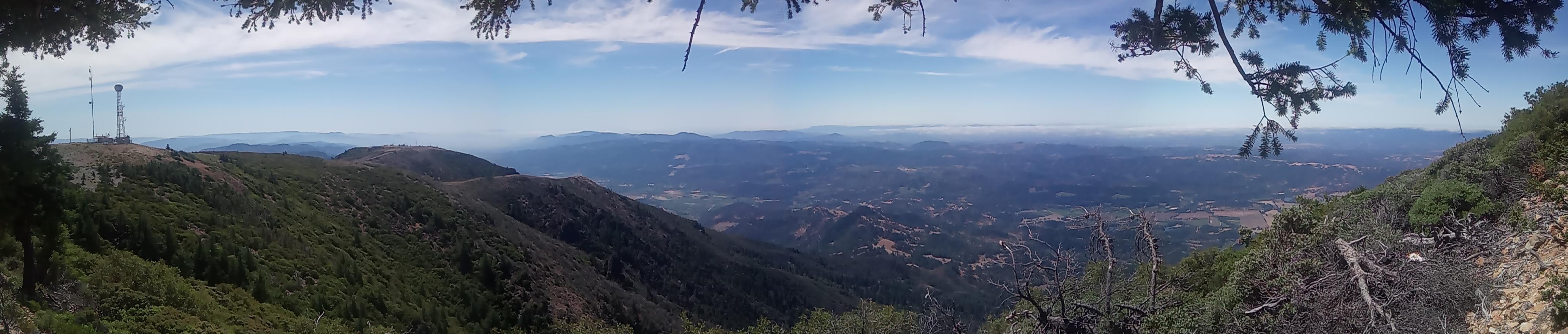 View to the West from the summit