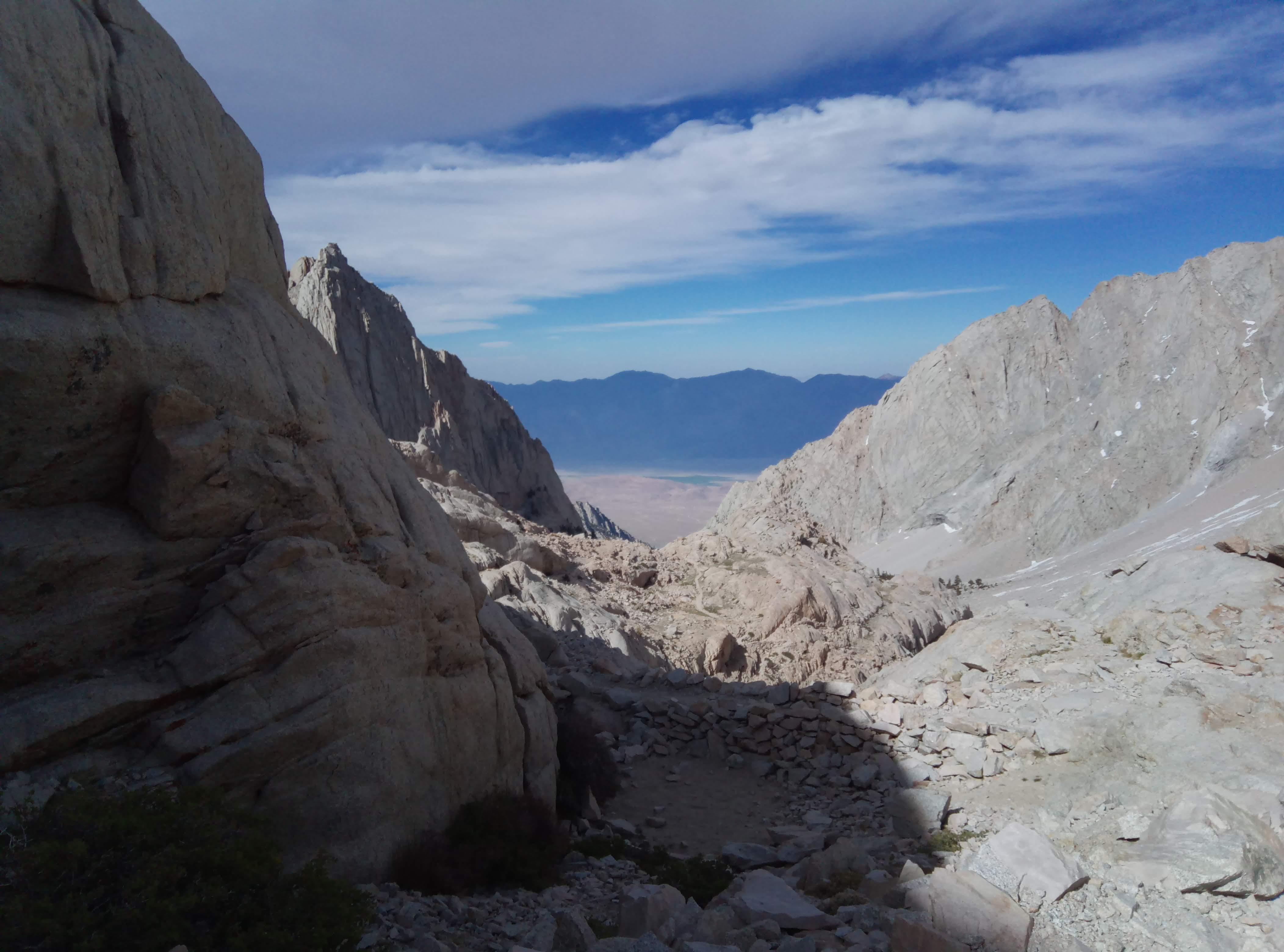 Below Trail Camp