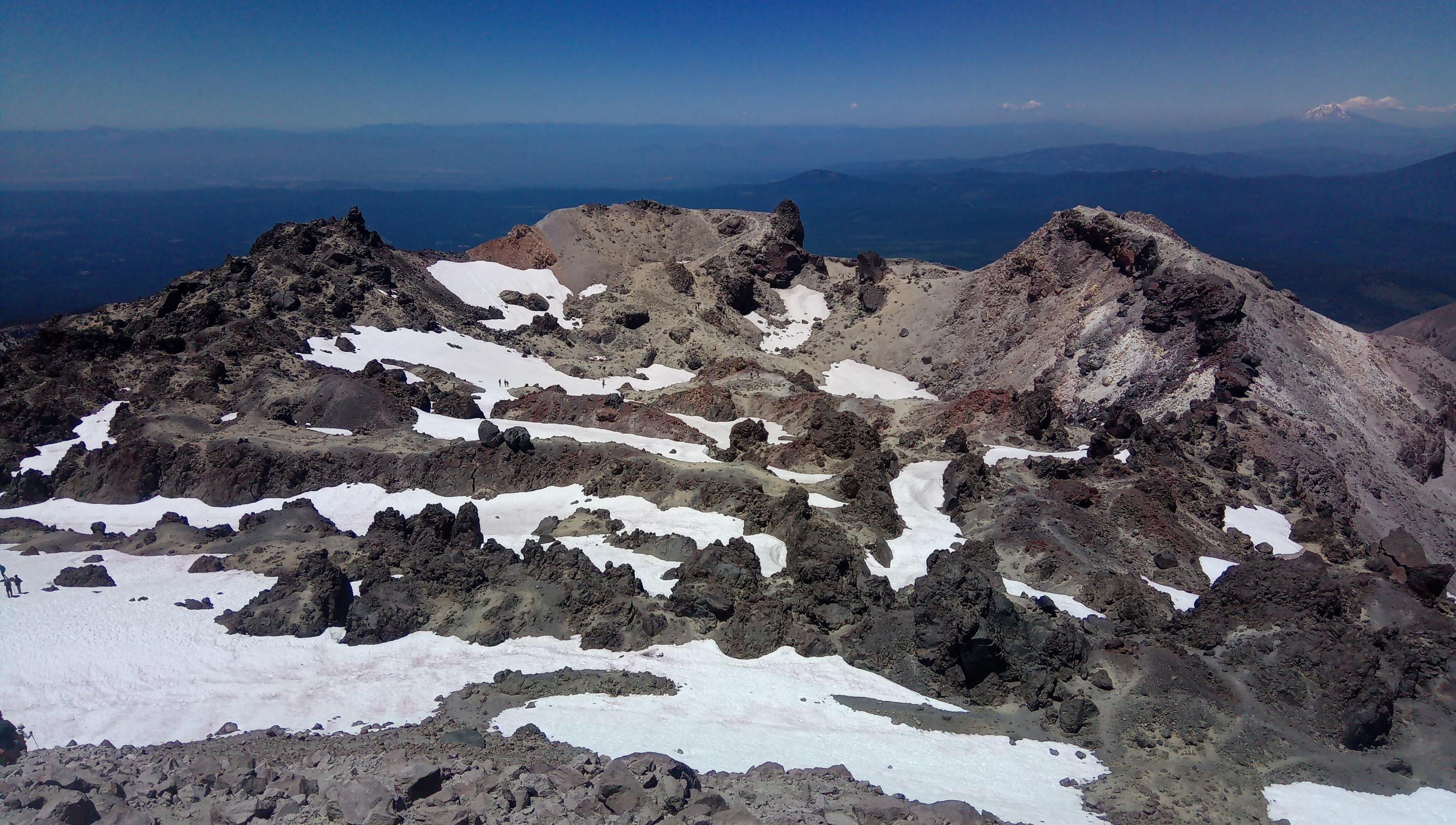 Lassen Peak crater