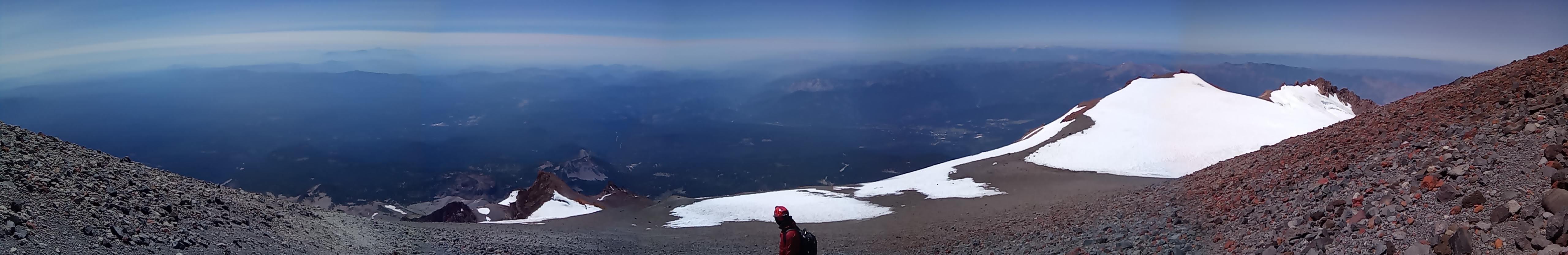 View from Misery Hill to the south