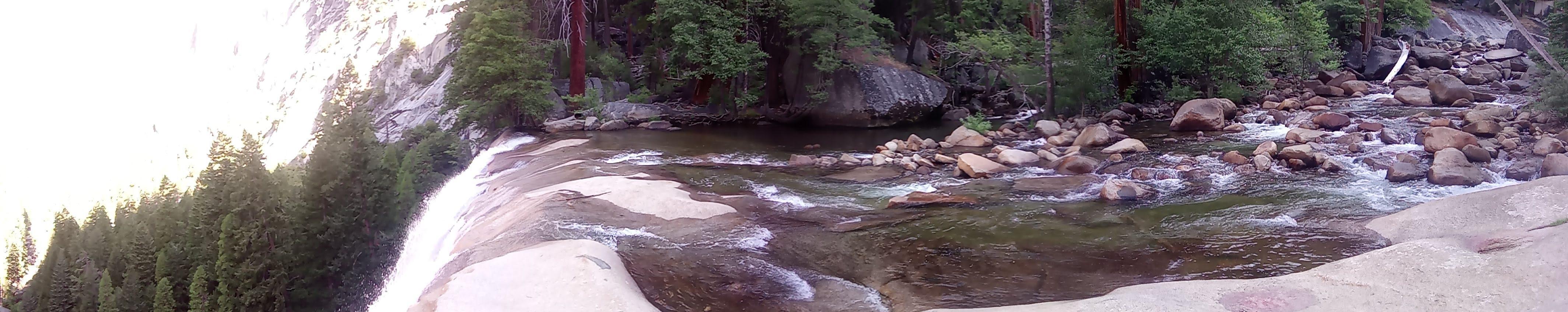 Top of Vernal fall