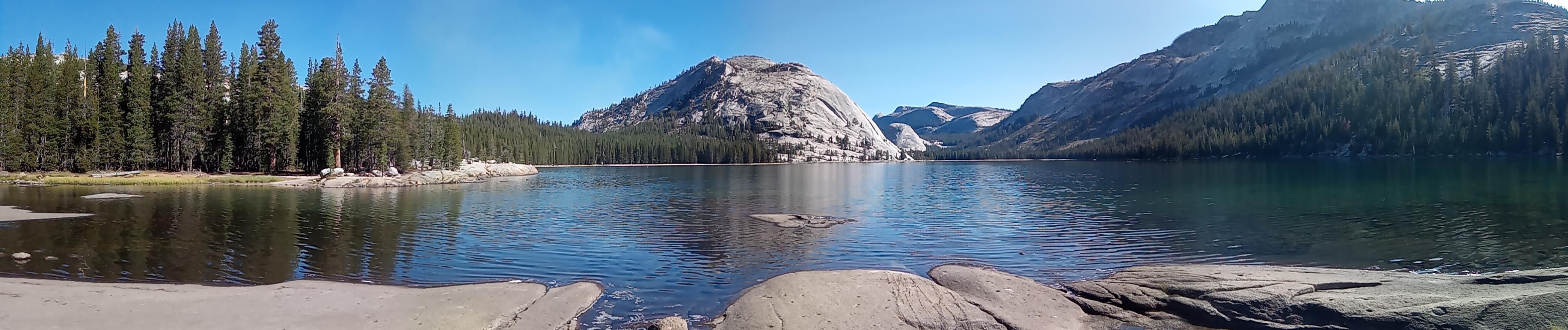 Tenaya lake and Pywiack Dome