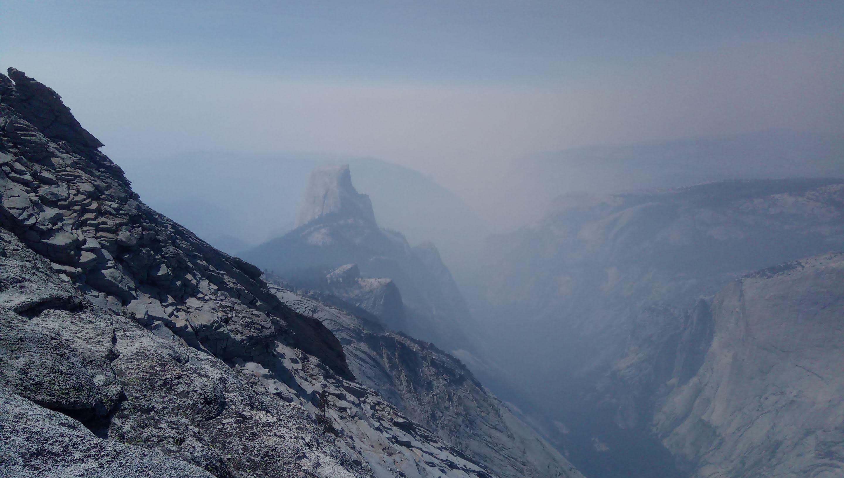 Ta-dah! Half Dome as seen from the East