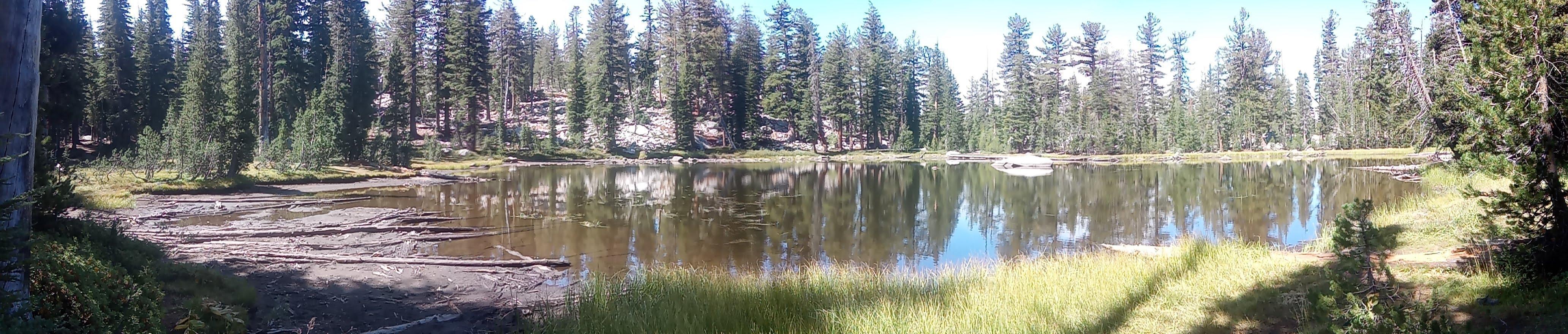 Lake on the bottom of the valley