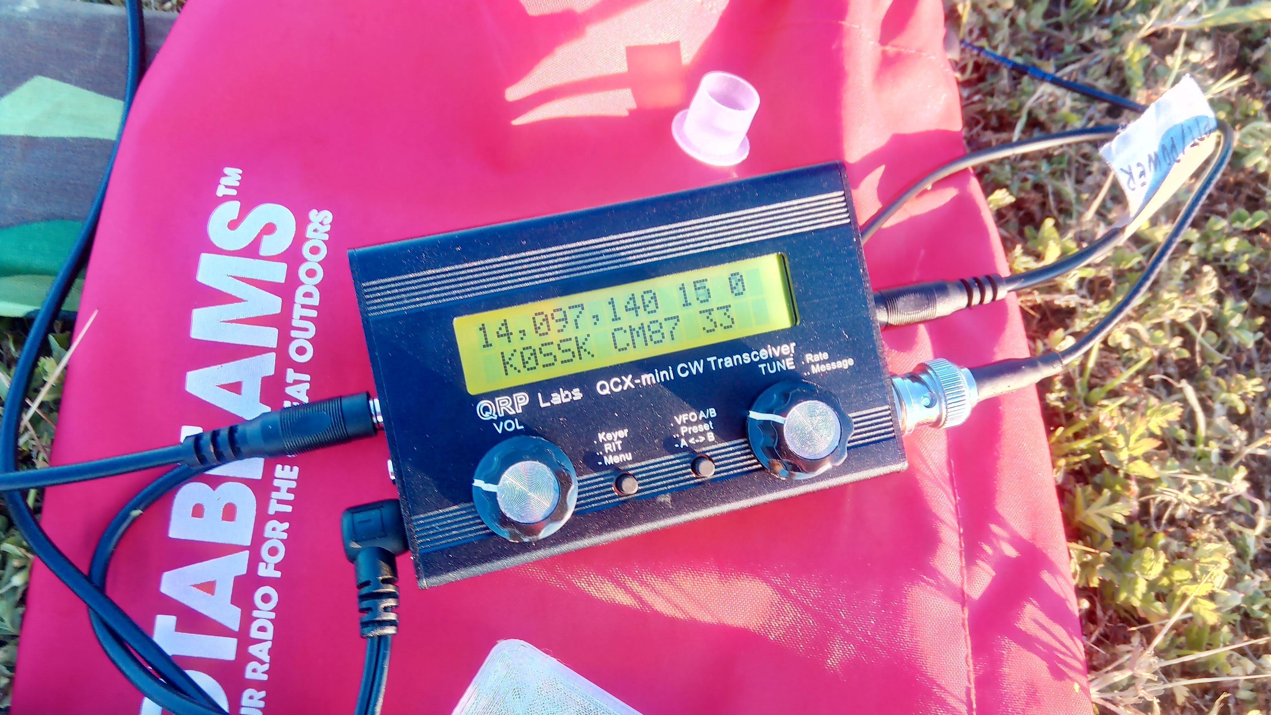 KC8AON's QRP PROJECTS SPIKE GROUNDMOUNT FOR