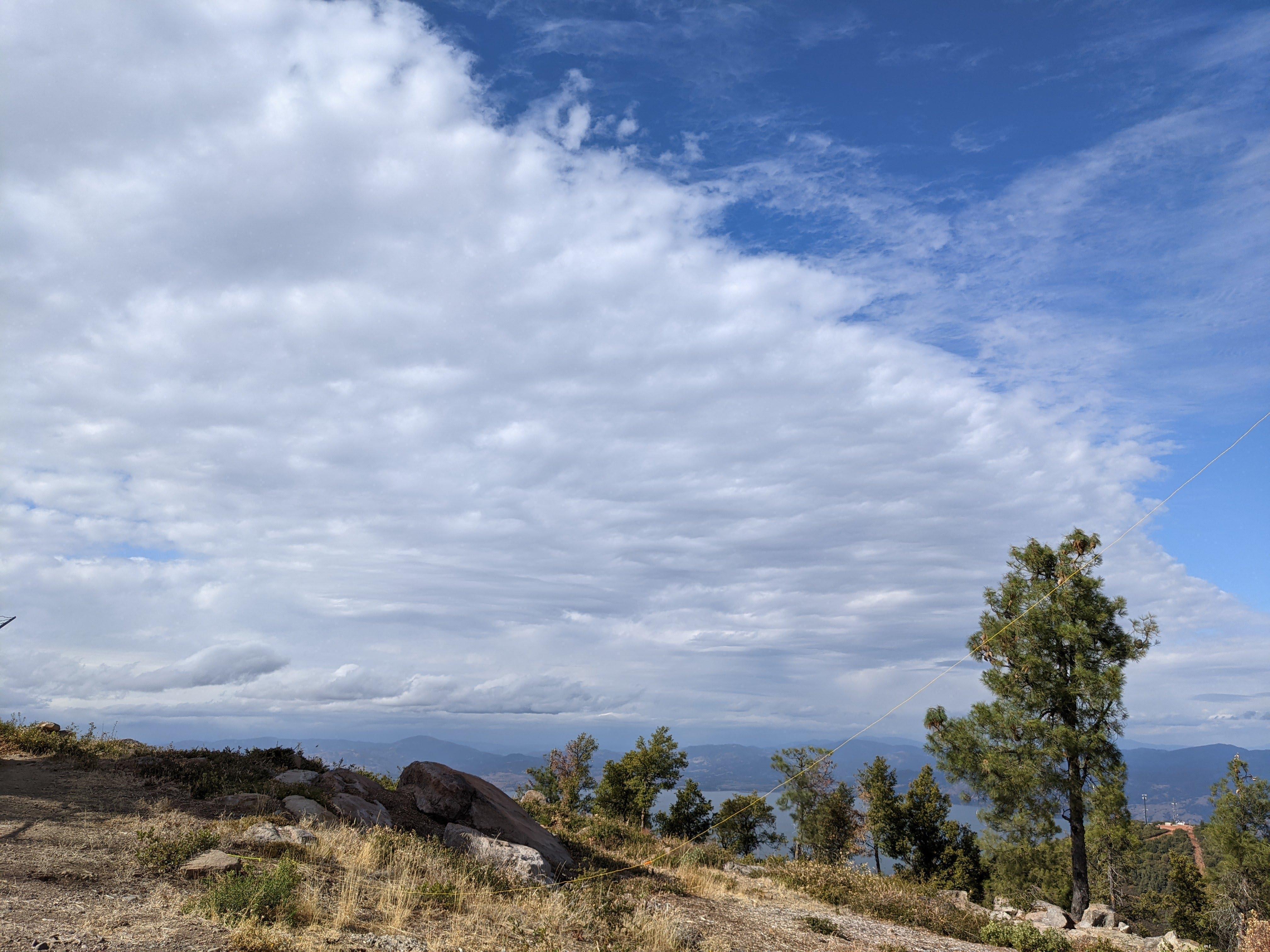 The cloud front moves fast - time to pack!