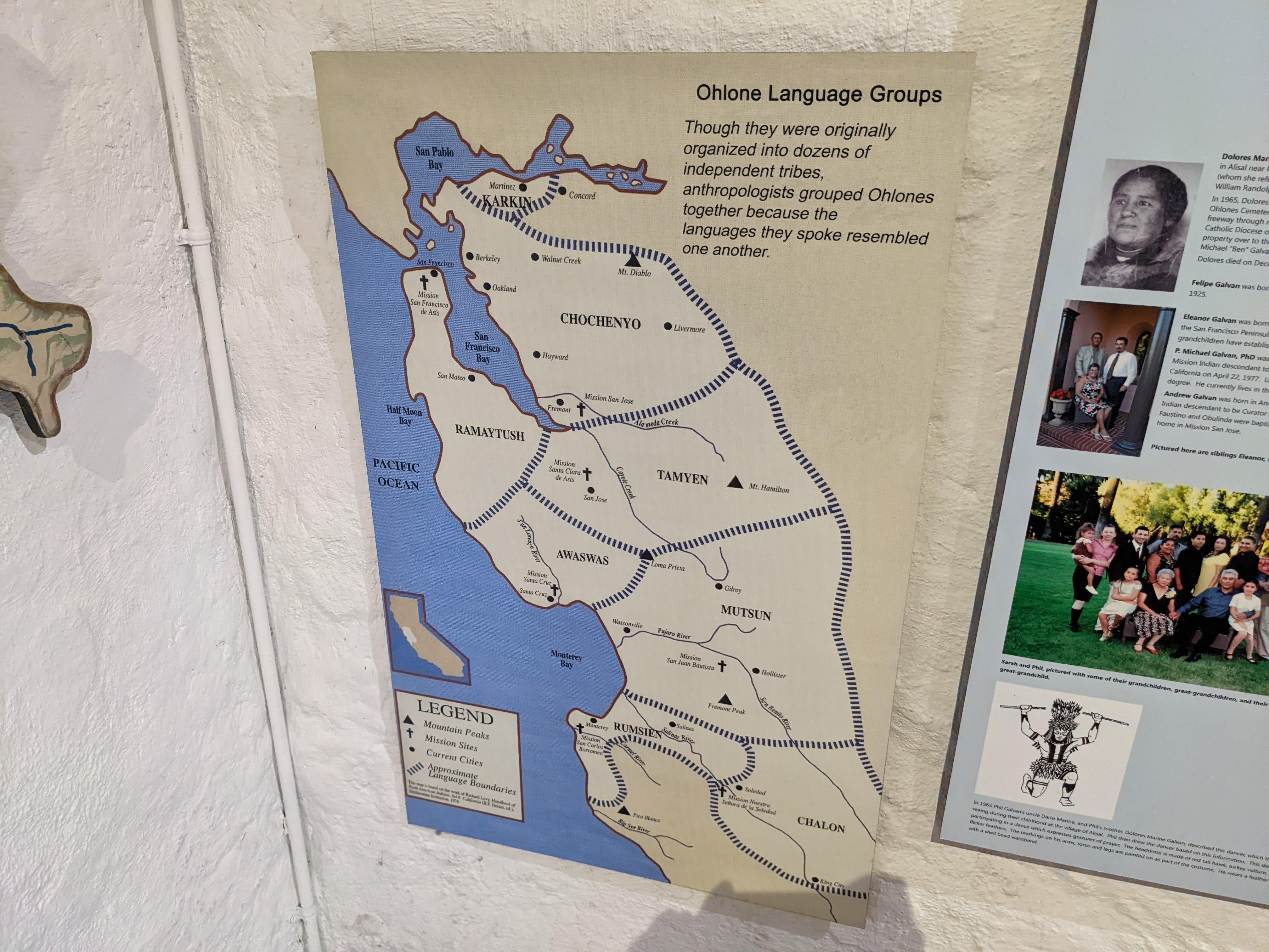 Ohlone people map