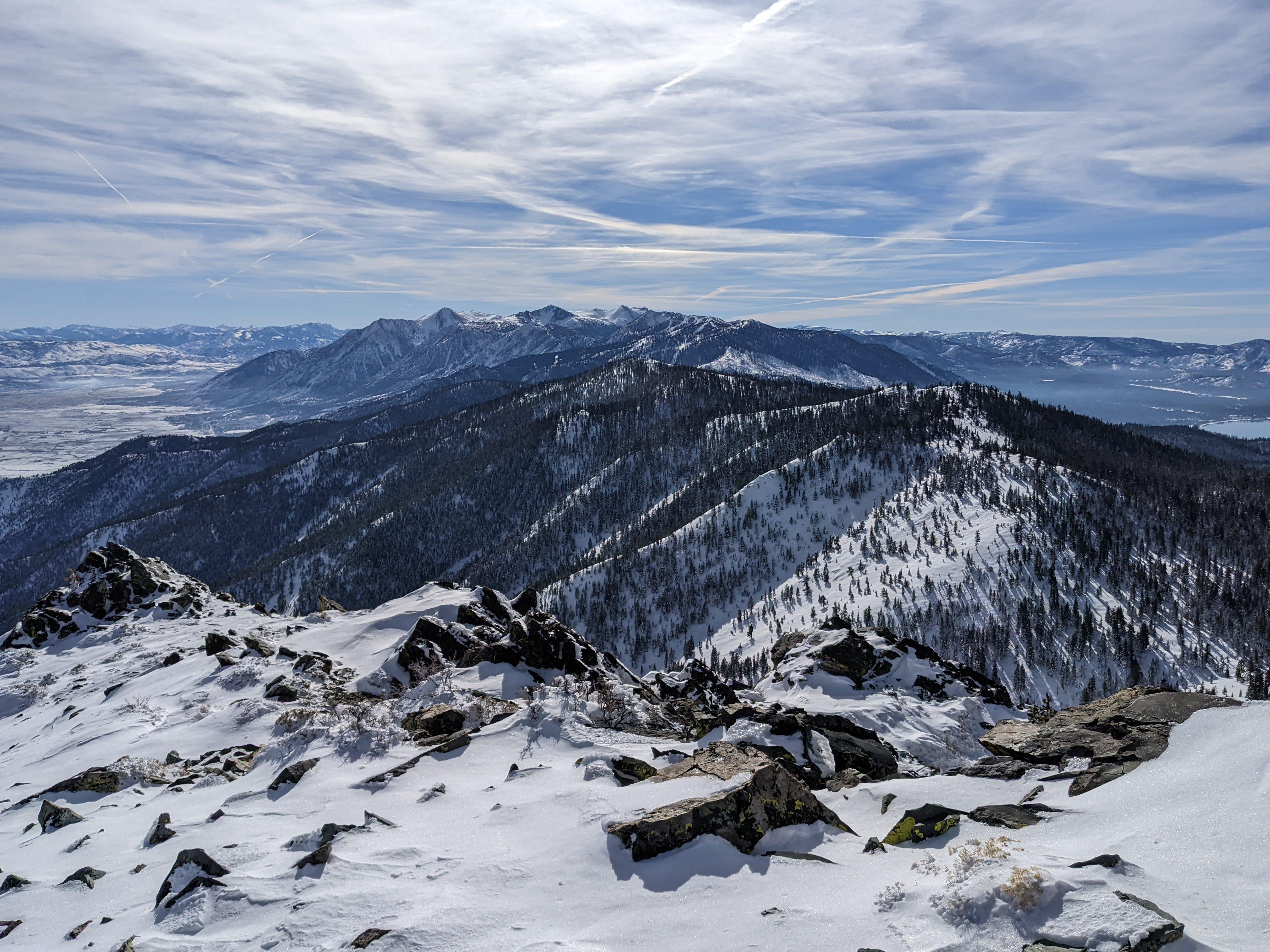 Southern view from the summit