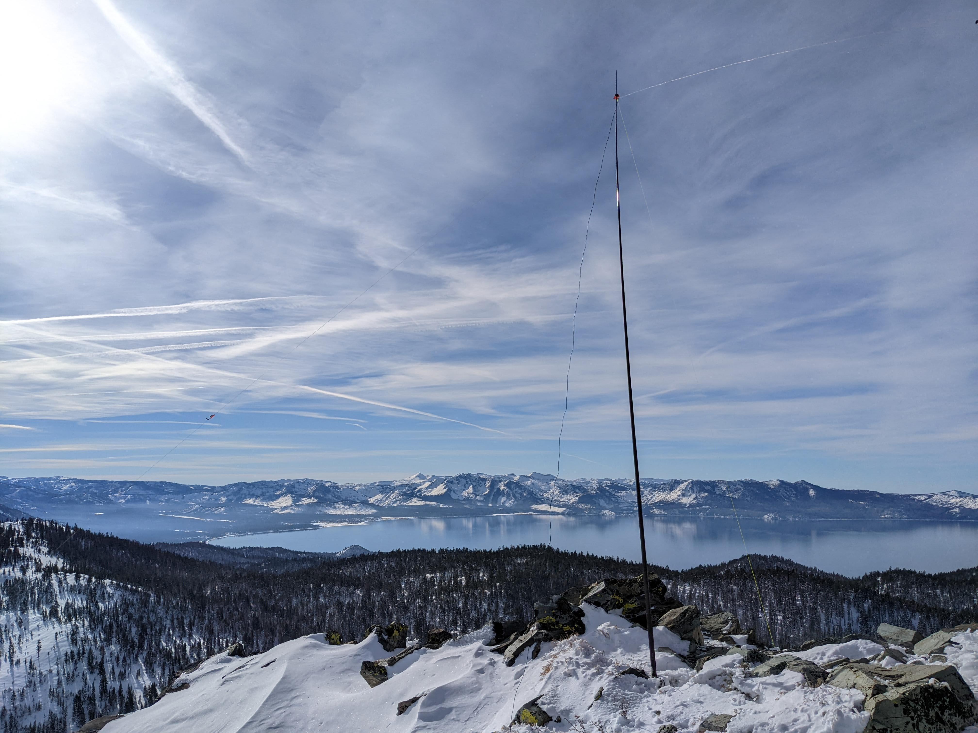 Dipole on the summit