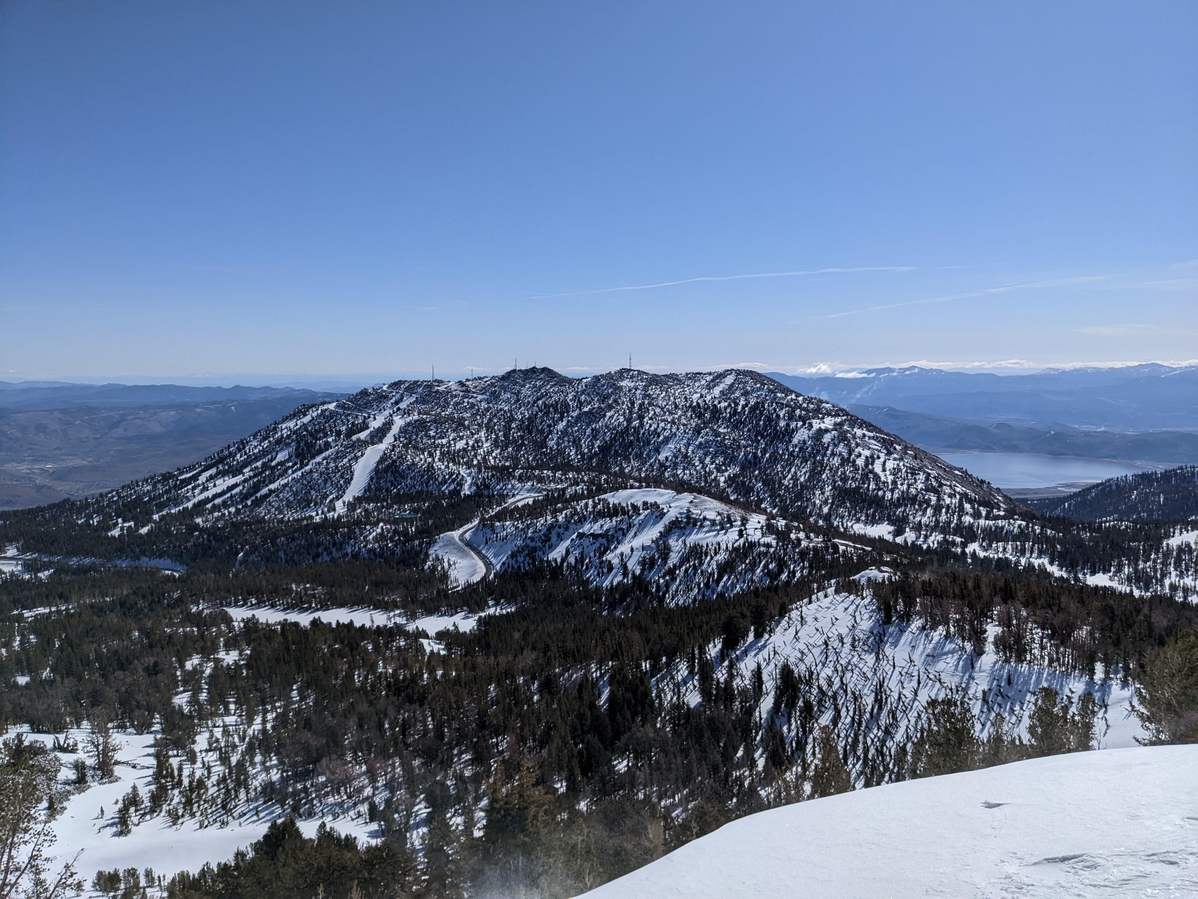 Slide mountain, ski resort