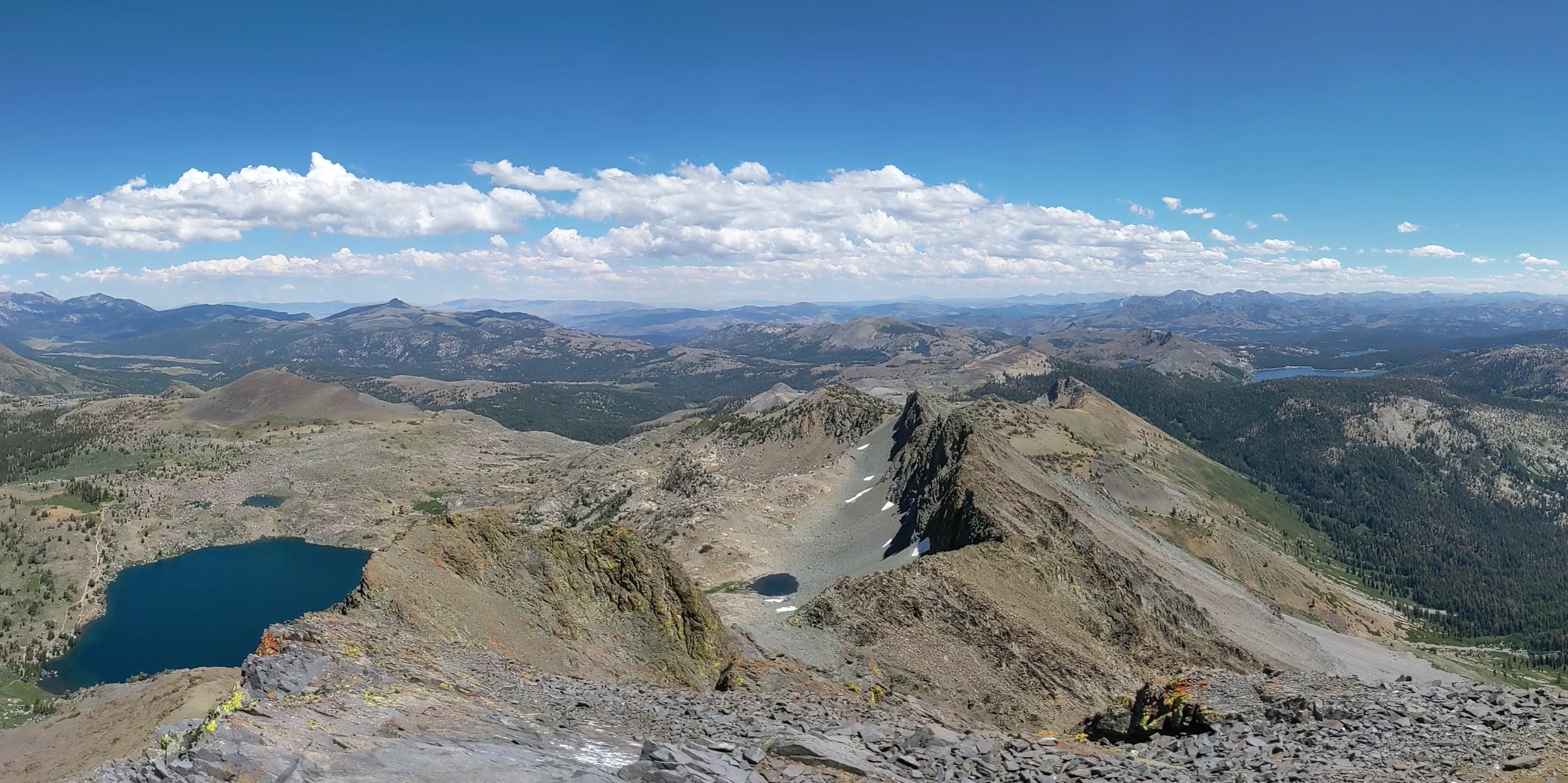 Summit view toward East