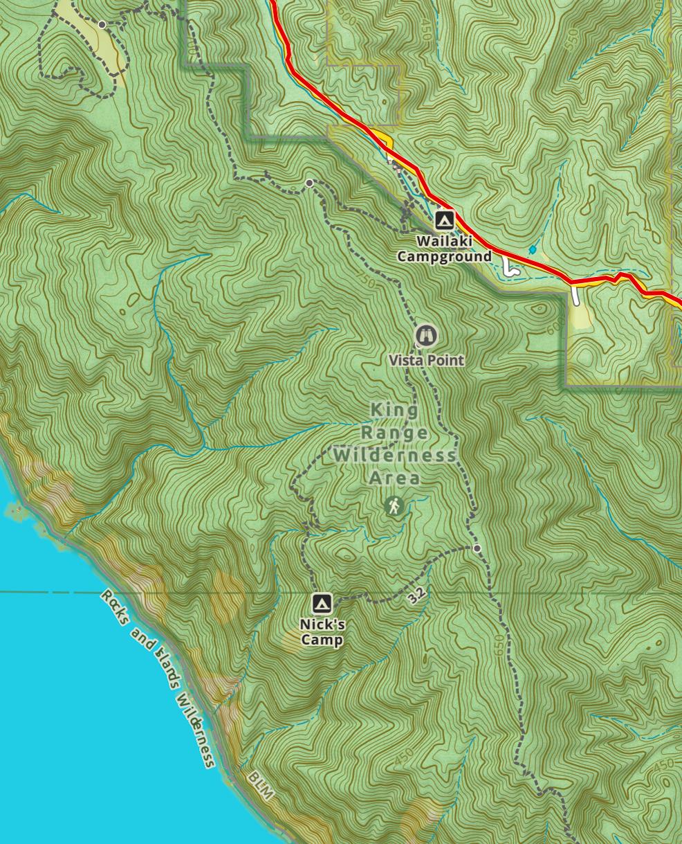 Chamisal mountain loop hike map